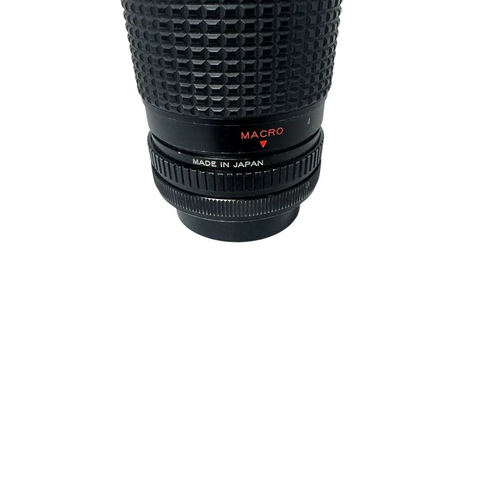 TOU/FIVE STAR MC AUTO MACRO ZOOM 1:45 75-200MM FOR CANON FILM CAMERA FD MOUNT